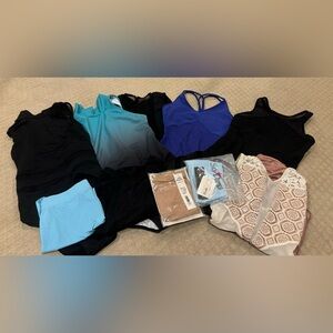 DANCE BUNDLE!! Mostly size adult medium- couple larges